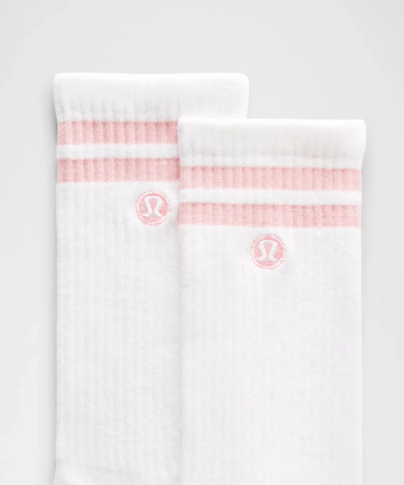 Unisex Daily Essential Crew Socks *Stripe | Men's