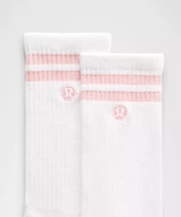 Unisex Daily Essential Crew Socks *Stripe | Men's
