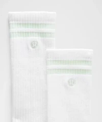 Unisex Daily Essential Crew Socks *Stripe | Men's