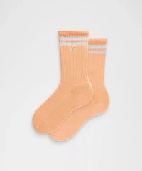 Unisex Daily Essential Crew Socks *Stripe | Men's