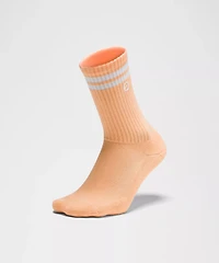 Unisex Daily Essential Crew Socks *Stripe | Men's