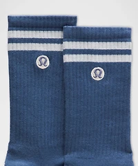 Unisex Daily Essential Crew Socks *Stripe | Men's