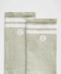 Unisex Daily Essential Crew Socks *Stripe