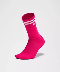 Unisex Daily Essential Crew Socks *Stripe