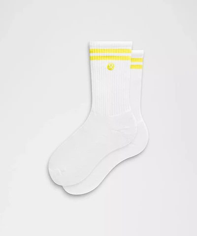 Unisex Daily Essential Crew Socks *Stripe | Men's
