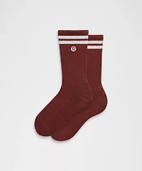 Unisex Daily Essential Crew Socks *Stripe | Men's