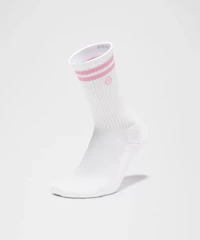 Unisex Daily Essential Crew Socks *Stripe