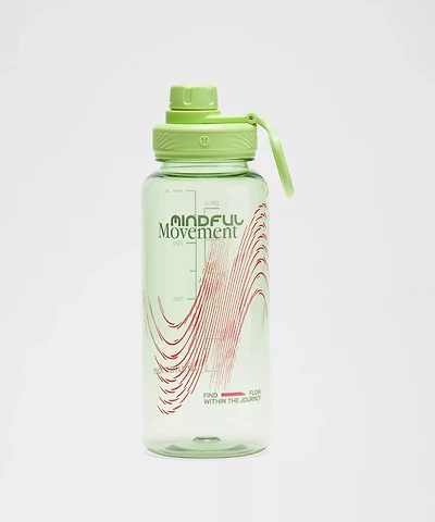 Back to Life Clear Bottle 32oz *Graphic | Men's Water Bottles