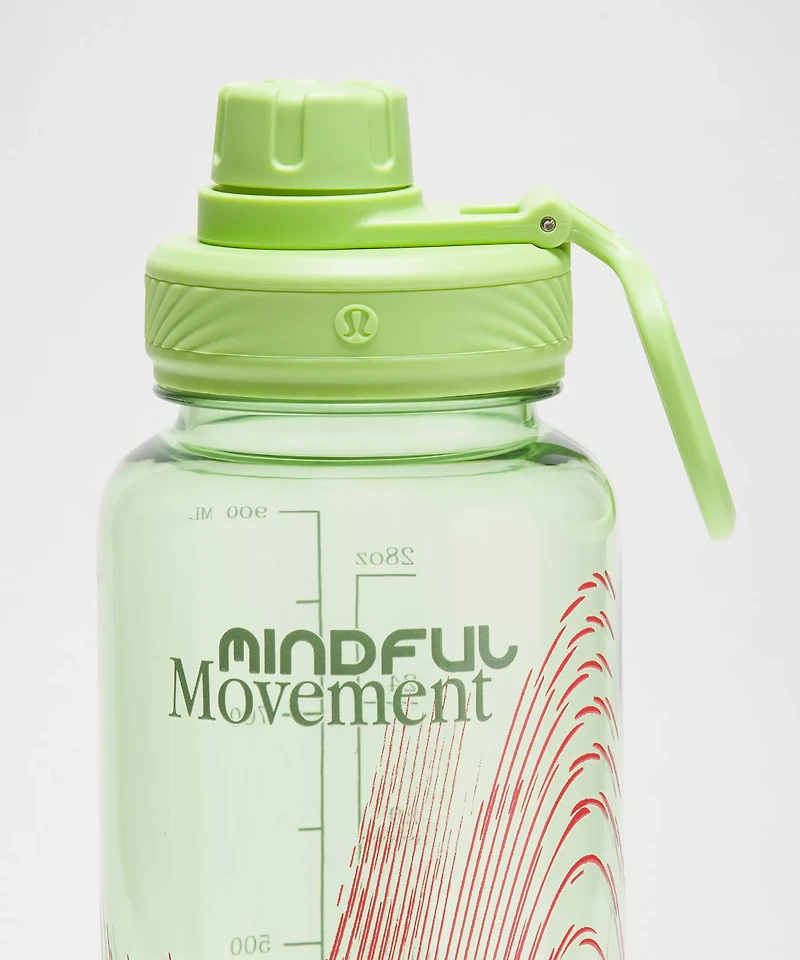 Back to Life Clear Bottle 32oz *Graphic | Men's Water Bottles