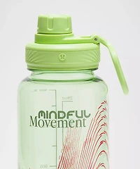 Back to Life Clear Bottle 32oz *Graphic | Men's Water Bottles