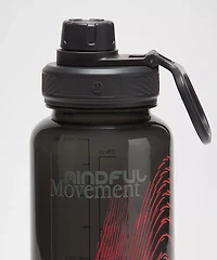 Back to Life Clear Bottle 32oz *Graphic | Men's Water Bottles