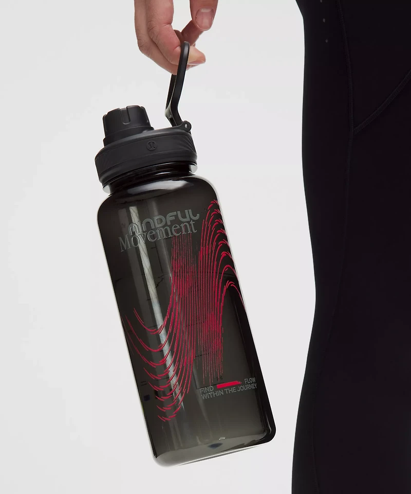 Back to Life Clear Bottle 32oz *Graphic | Men's Water Bottles