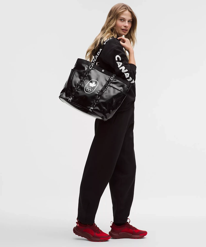 Team Canada Ripstop Cinch-Closure Tote Bag 20L *COC Logo