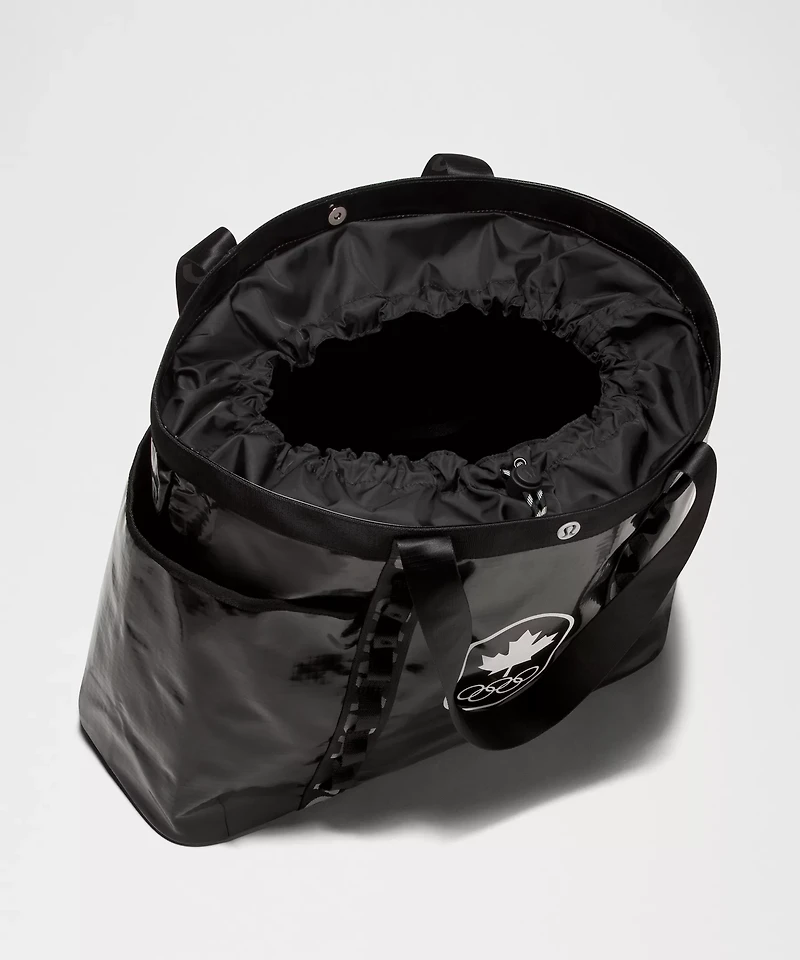 Team Canada Ripstop Cinch-Closure Tote Bag 20L *COC Logo