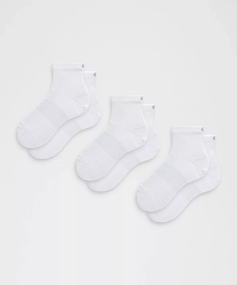 Unisex Power Stride Ankle Socks 3 Pack *Updated | Men's