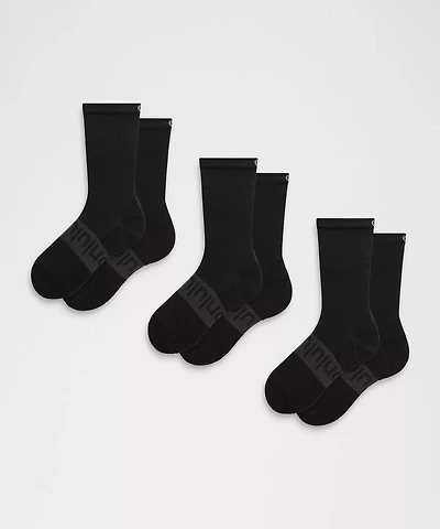 Unisex Power Stride Crew Socks 3 Pack *Updated | Men's