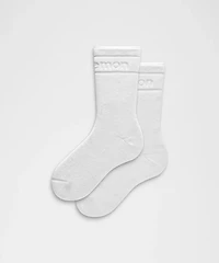 Unisex Terry Crew Socks | Men's