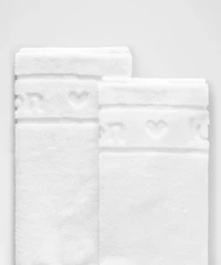 Unisex Terry Crew Socks | Men's