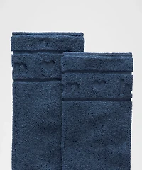 Unisex Terry Crew Socks | Men's