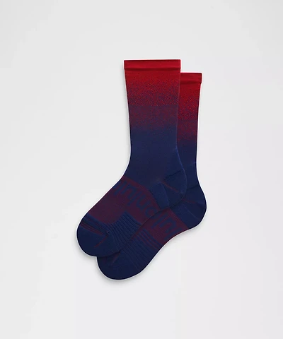 Unisex Power Stride Crew Socks Ombre