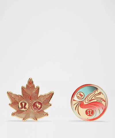Team Canada Collectible Pins 2 Pack *CPC Logo