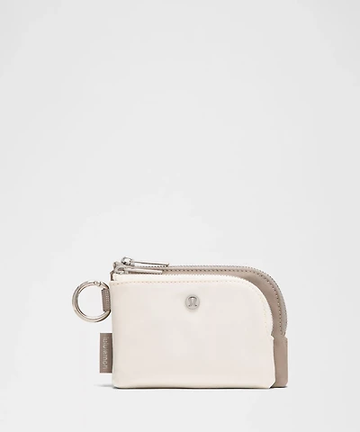 Double Zip Clippable Card Pouch