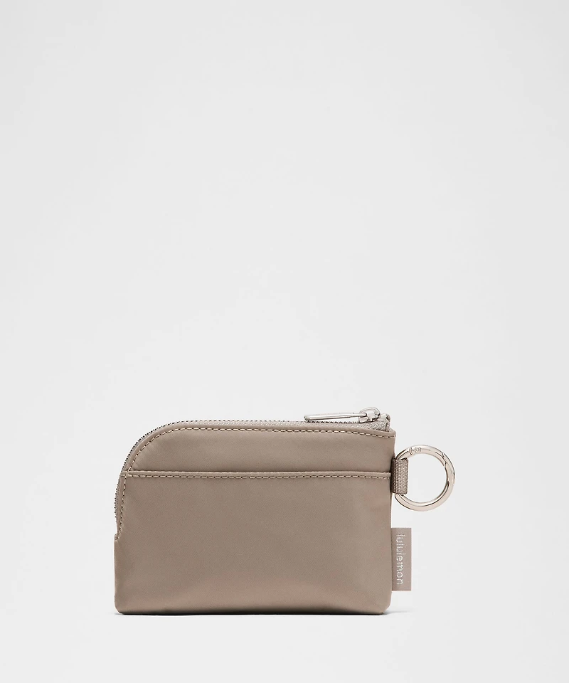 Double Zip Clippable Card Pouch