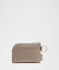 Double Zip Clippable Card Pouch