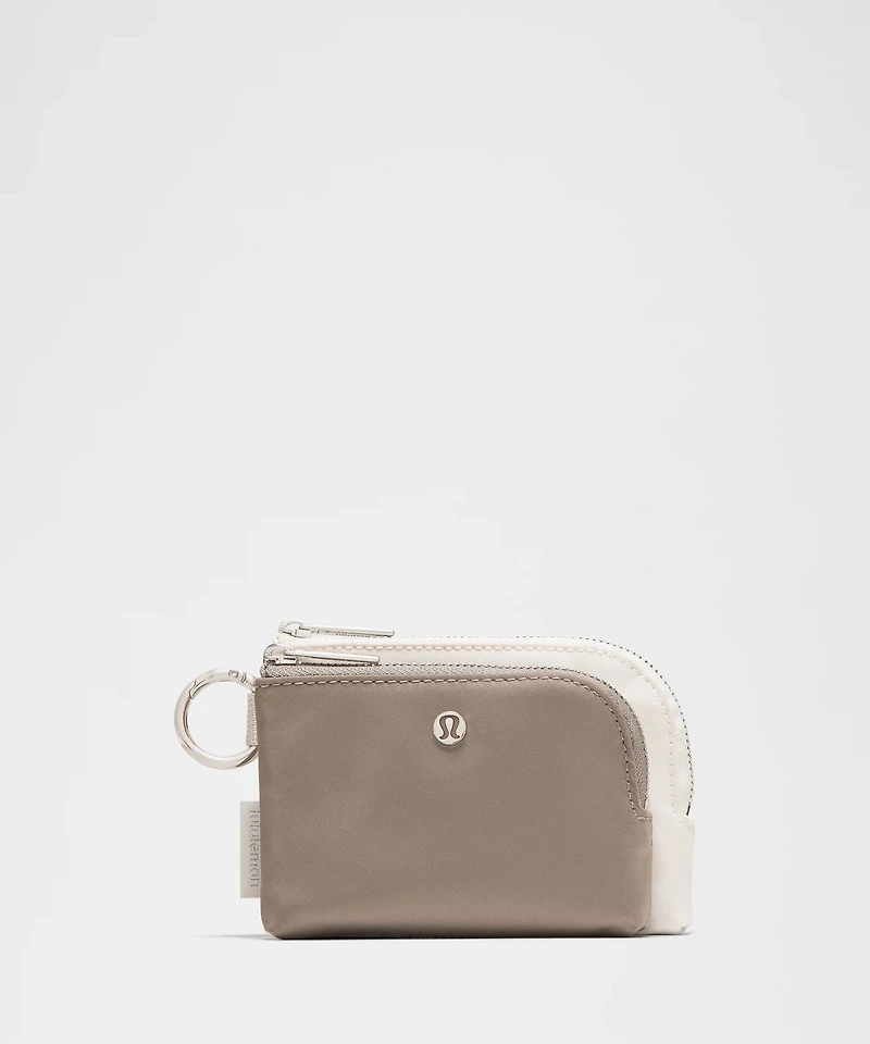 Double Zip Clippable Card Pouch | Men's Bags,Purses,Wallets