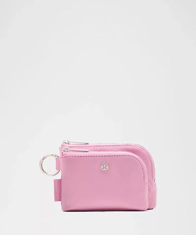 Double Zip Clippable Card Pouch | Men's Bags,Purses,Wallets