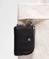 Double Zip Clippable Card Pouch