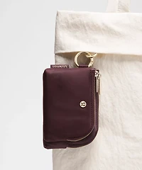 Double Zip Clippable Card Pouch | Men's Bags,Purses,Wallets