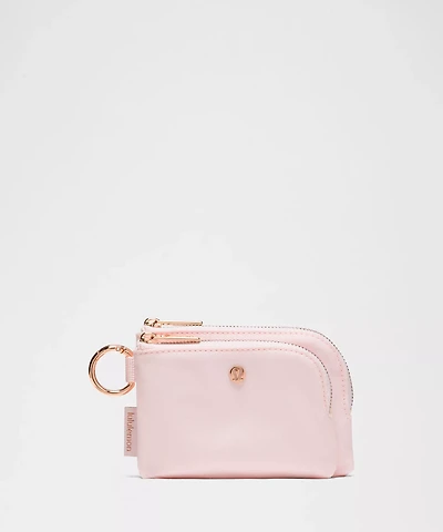 Double Zip Clippable Card Pouch