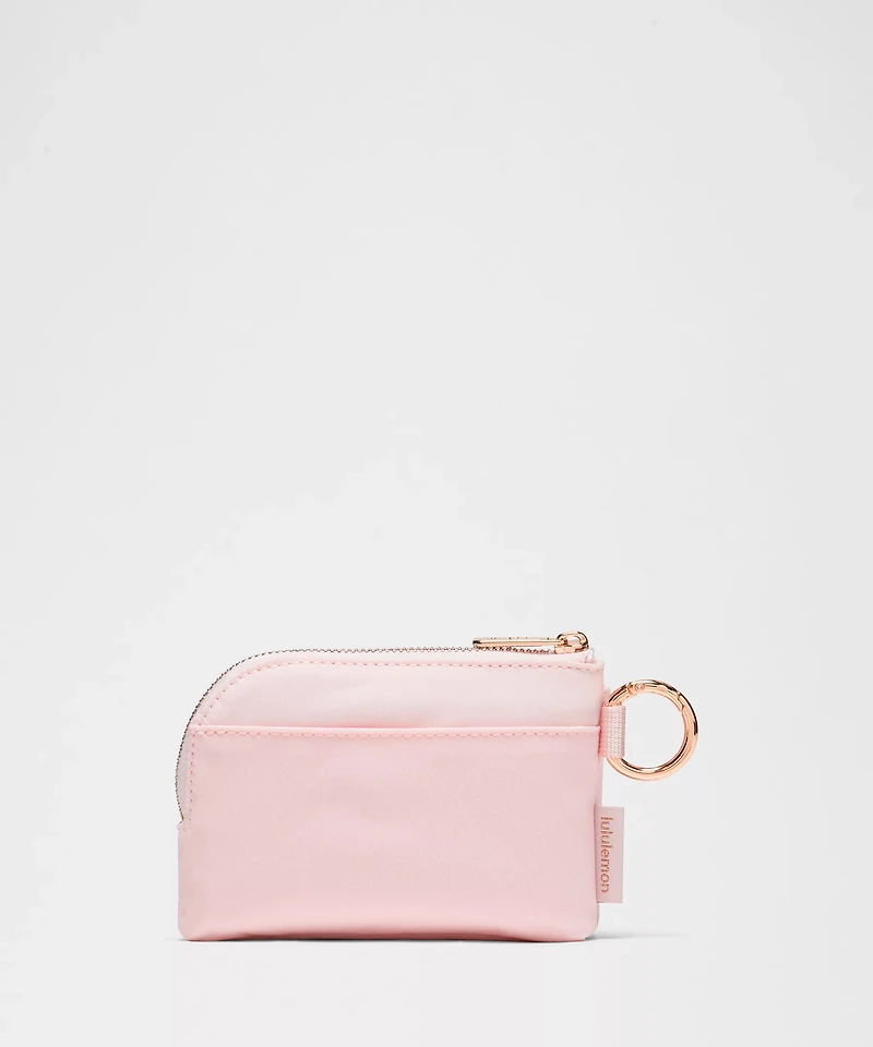 Double Zip Clippable Card Pouch