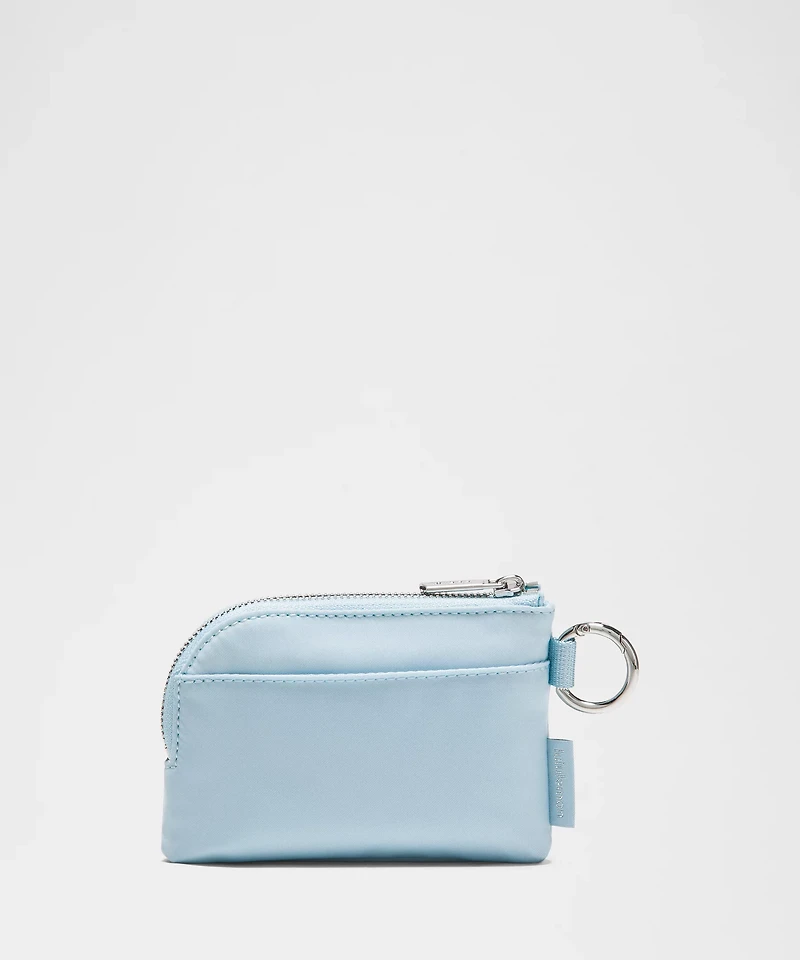 Double Zip Clippable Card Pouch