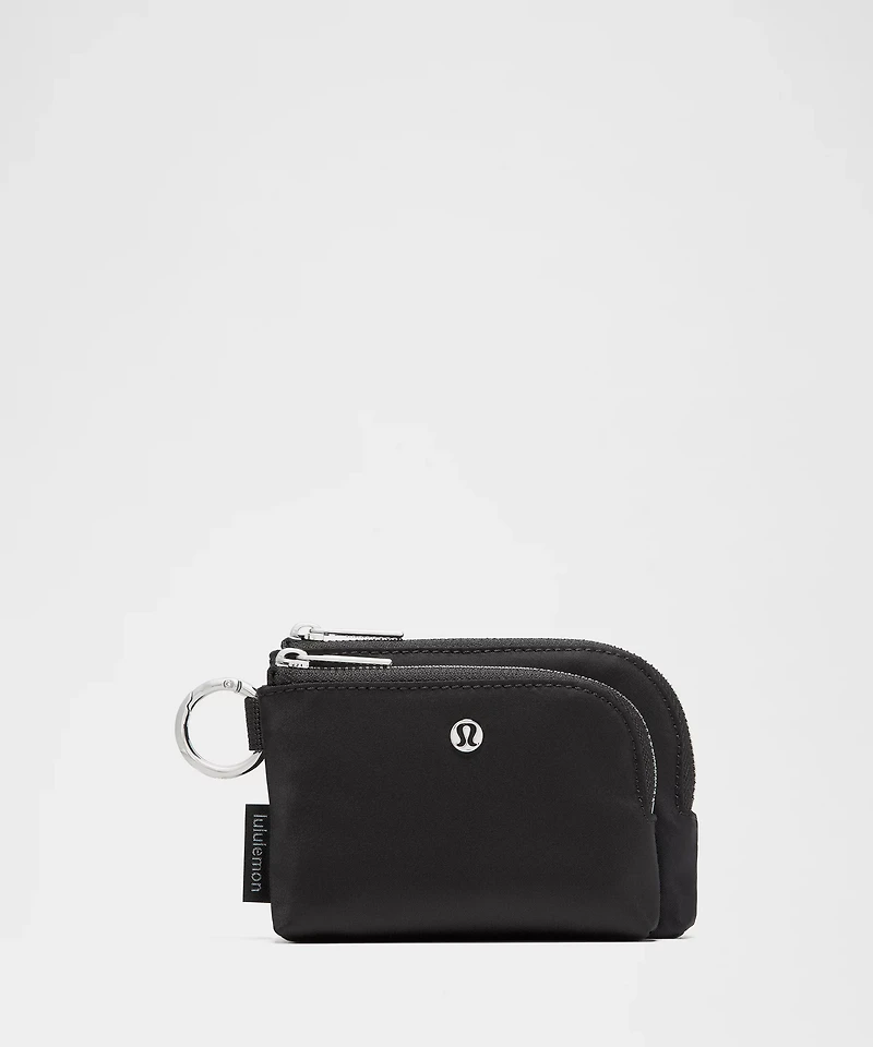 Double Zip Clippable Card Pouch | Men's Bags,Purses,Wallets