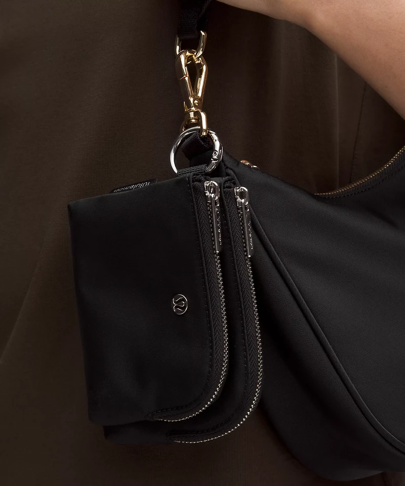Double Zip Clippable Card Pouch | Men's Bags,Purses,Wallets