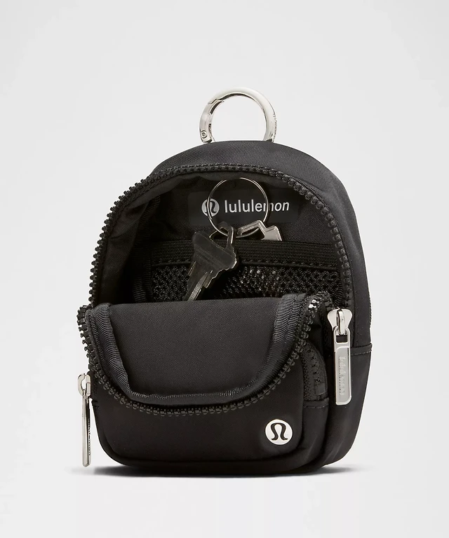 lululemon backpack keychain dupe All Hours (Black/White) An iconbut make it nano Lululemon buttercream never lost -