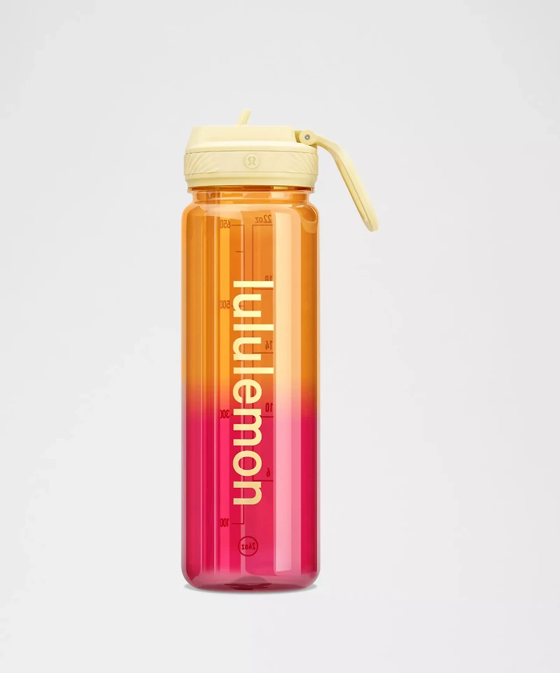 Back to Life Clear Bottle 24oz *Straw Lid