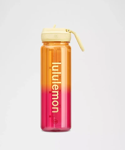 Back to Life Clear Bottle 24oz *Straw Lid