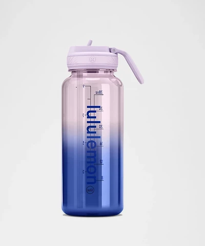Back to Life Clear Bottle 32oz *Straw Lid