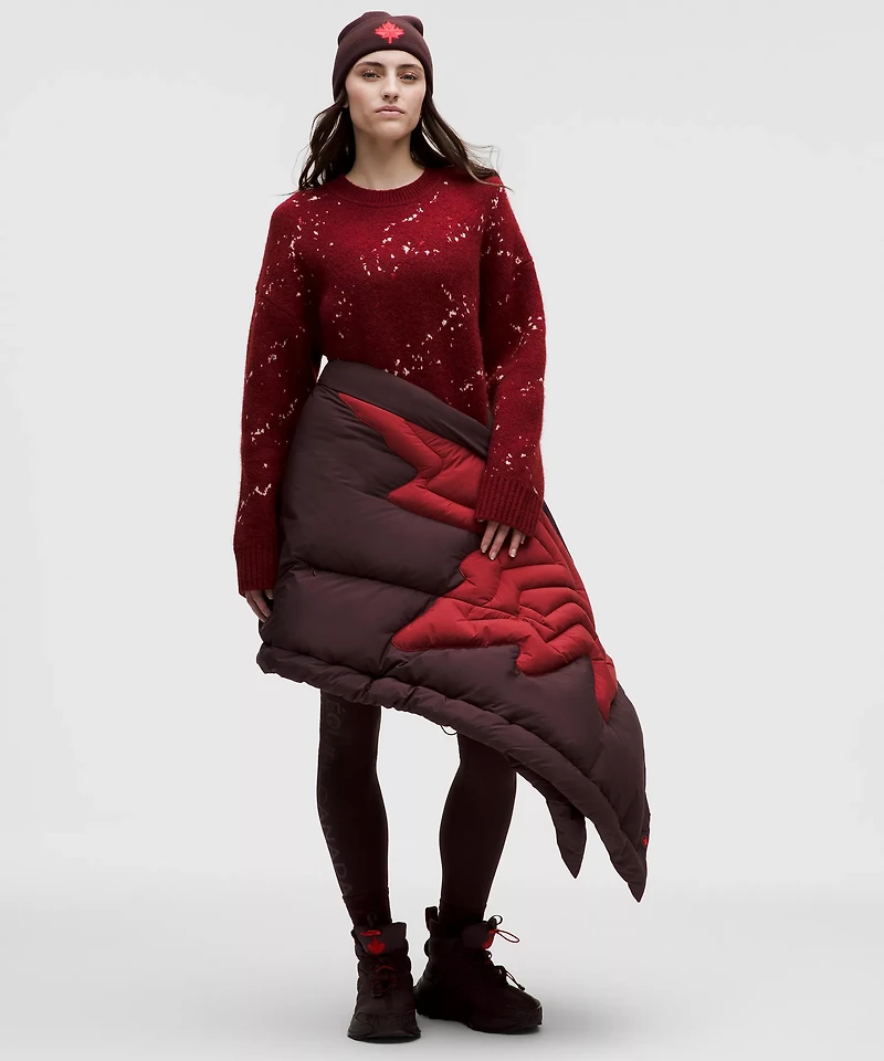 Team Canada Convertible Quilted Wrap Vest *COC Logo