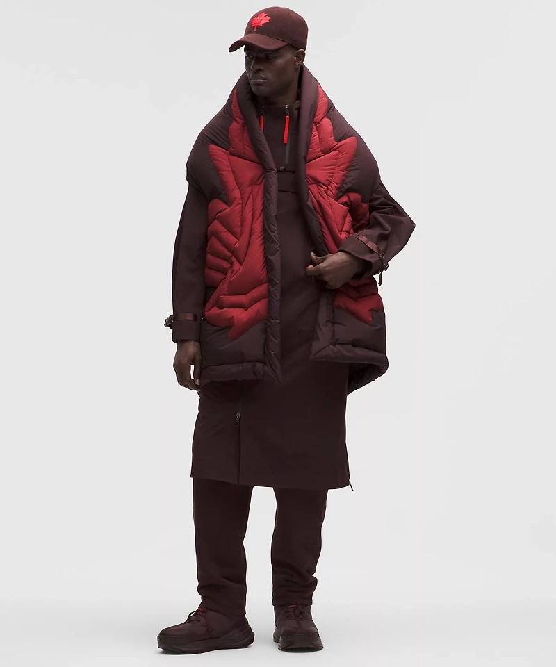 Team Canada Convertible Quilted Wrap Vest *COC Logo