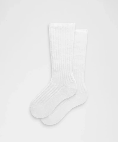 Unisex Crew-Length Ragg Socks | Men's