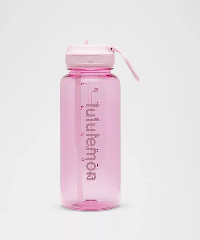 Back to Life Clear Bottle 32oz *Straw Lid | Men's Water Bottles