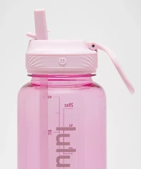 Back to Life Clear Bottle 32oz *Straw Lid | Men's Water Bottles