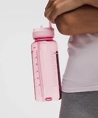 Back to Life Clear Bottle 32oz *Straw Lid | Men's Water Bottles