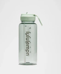 Back to Life Clear Bottle 32oz *Straw Lid | Men's Water Bottles