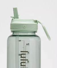 Back to Life Clear Bottle 32oz *Straw Lid | Men's Water Bottles