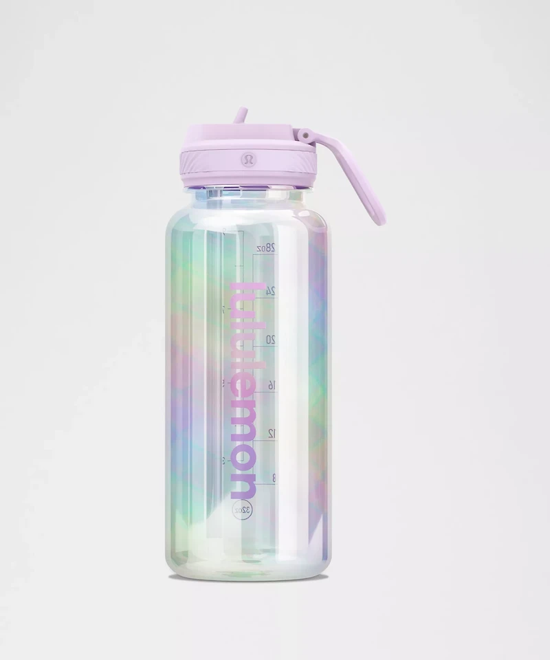 Back to Life Clear Bottle 32oz *Straw Lid | Men's Water Bottles